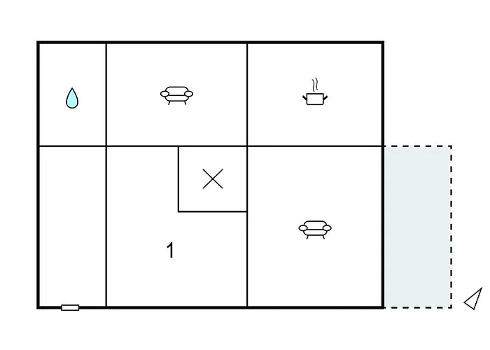 Сasa de vacaciones Pet Friendly In With Wifi